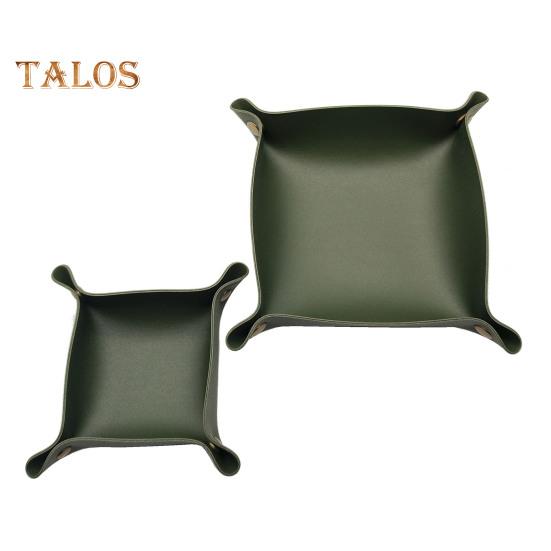 Multifunctional Storage Tray Foldable Design Solid Color Coaster Coffee Cups Mat Decorative Jewelry Storage Organizer