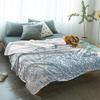Blue Marine Coral Shells Starfish Throws Blankets for Sofa Bed Winter Soft Plush Warm Sofa Throw Blanket Holiday Gifts