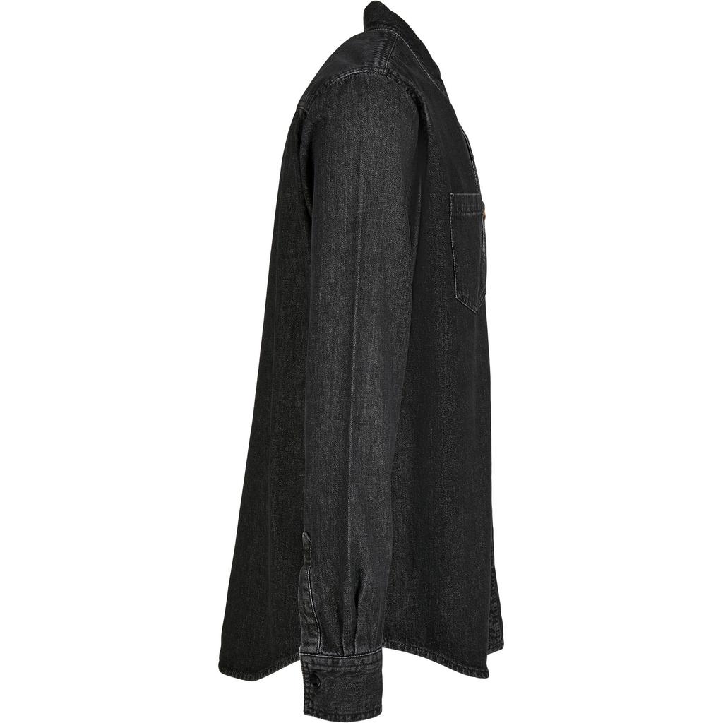 Build Your Brand Unisex Adult Denim Shirt