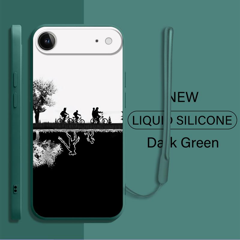 Strange Things Letters A-Z Case for Apple iPhone 17 Pro Max 11 7 8 16 XS XR Air 15 13 Mini 12 Plus Phone Cover