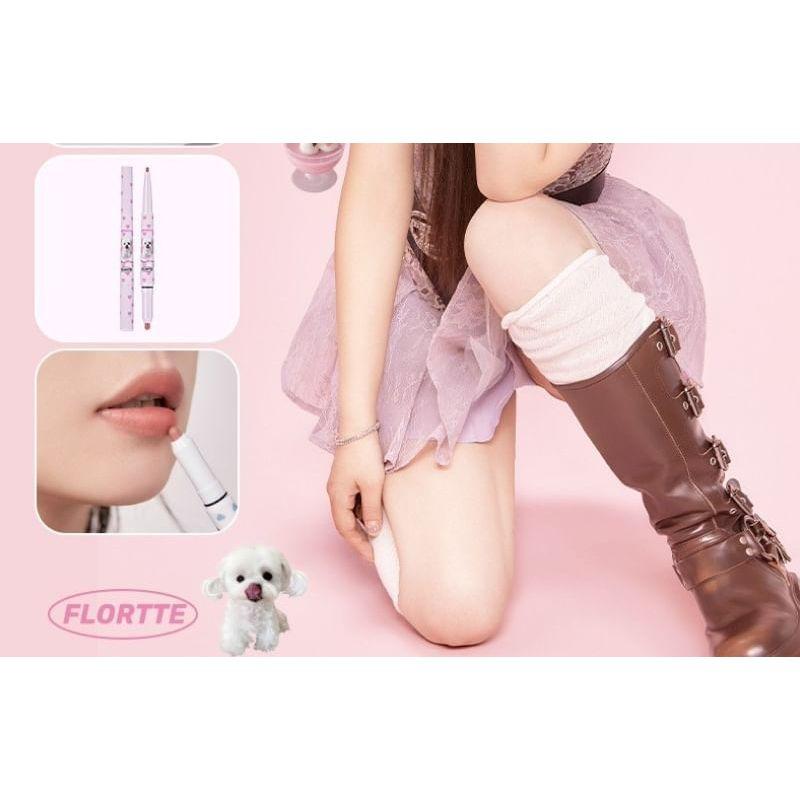 FLORTTE - 2 in 1 Lip Pencil - 5 Colors