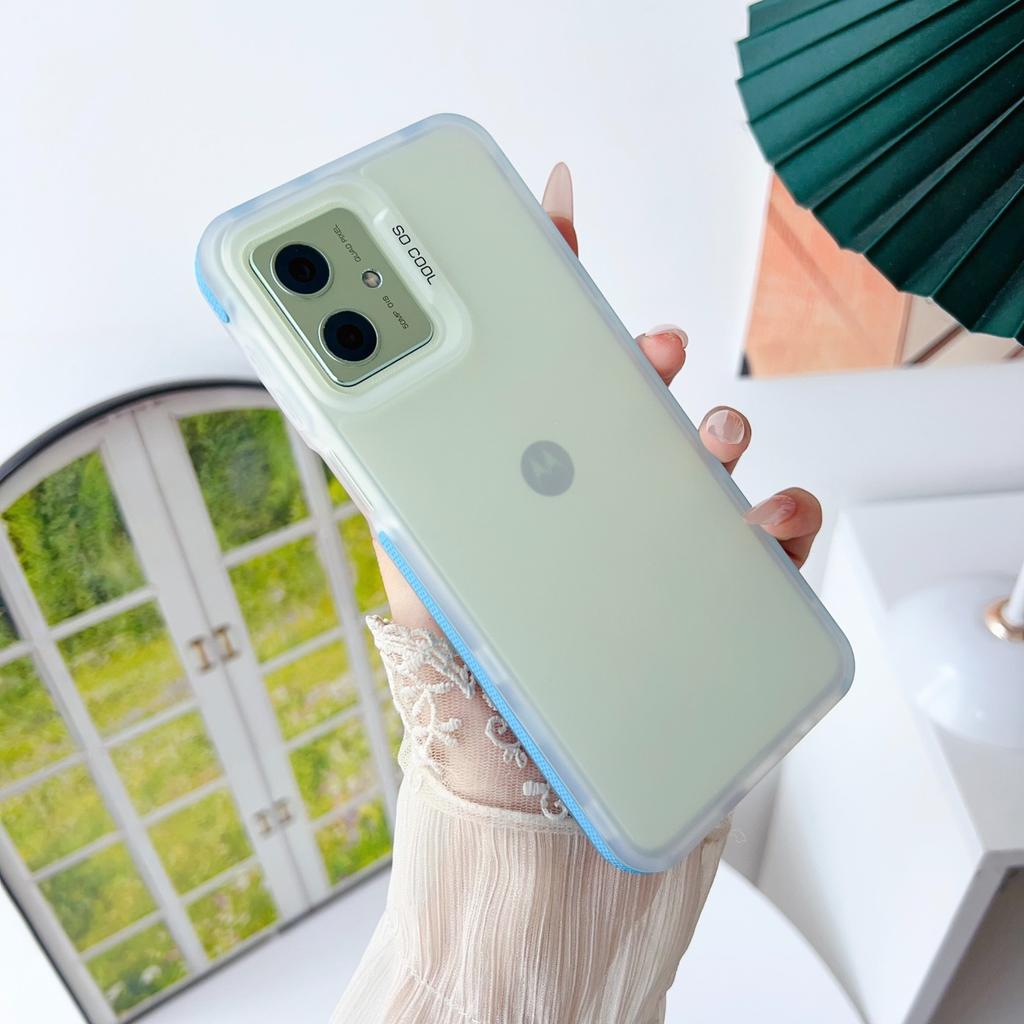 Two-tone Skin-friendly TPU Phone Case For Motorola Moto edge 40 NEO G04 G04S G24 G14 G34 G84 Edge 50 Fusion Pro Ultra TPU Cover
