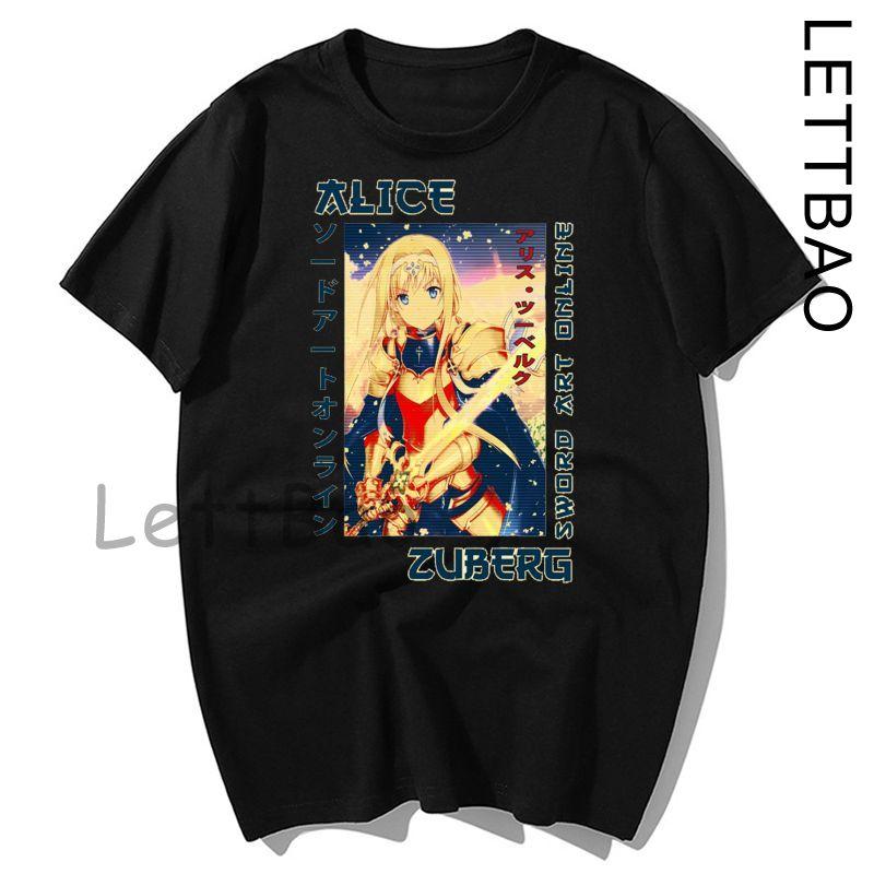 Sword Art Online T Shirt Sao Black Colors T Shirt Cotton Tee Shirt Fun