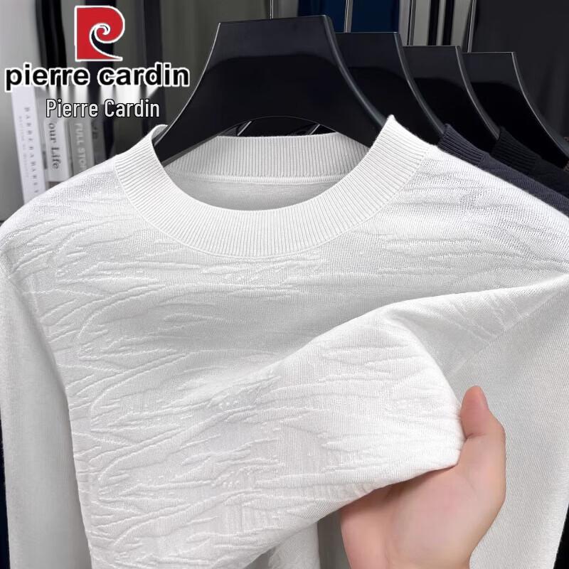 Pierre Cardin Men s Round Neck Thick Knit Sweater 120(180/96A)
