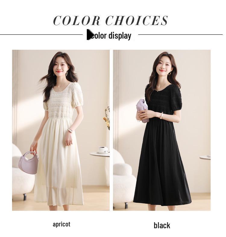 Vestido blanco drapeado de verano para mujer - Elegante diseño de inspiración francesa