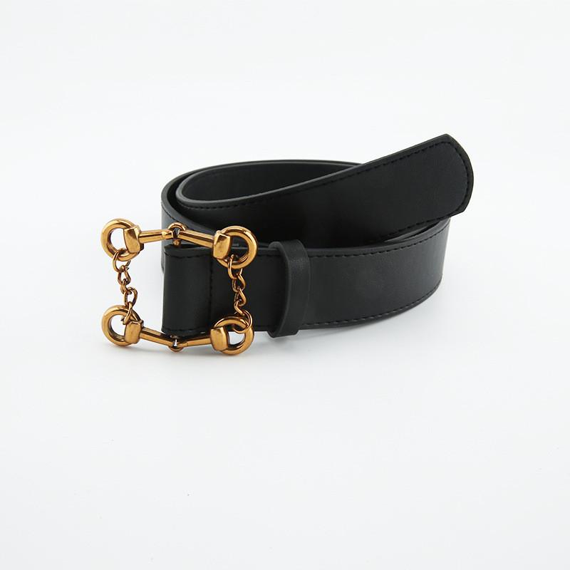 

Vintage Chic Waist Belt For Women New Casual Leather Belt Simple Match With Jeans Belt Ins Style Black Available