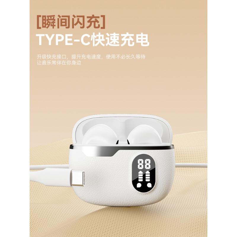 

T02 high sound quality noise reduction intelligent AI true wireless bluetooth headset 2025 new in-ear