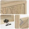 Shoe Cabinet DELFT 78 X 24 X 103 Cm Engineered Wood Sonoma Oak