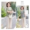 Summer New Chiffon Shirt Casual Top Temperament Middle-aged Chinese Style Shirt Summer
