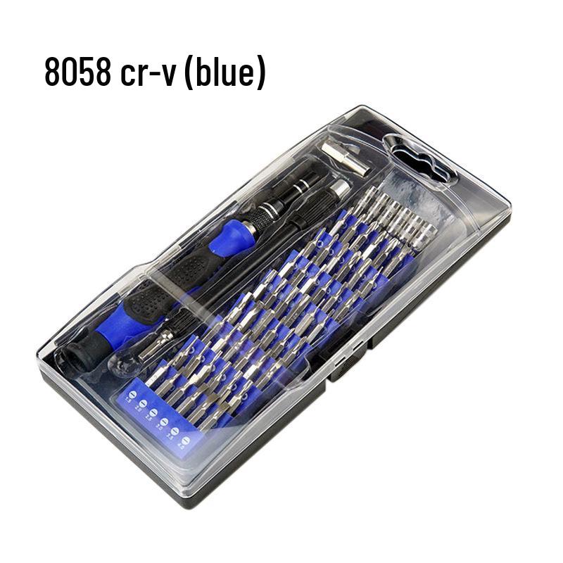 58-in-1 Chrome Vanadium Screwdriver Set for Phones, Electronics, Computers & Glasses Repair