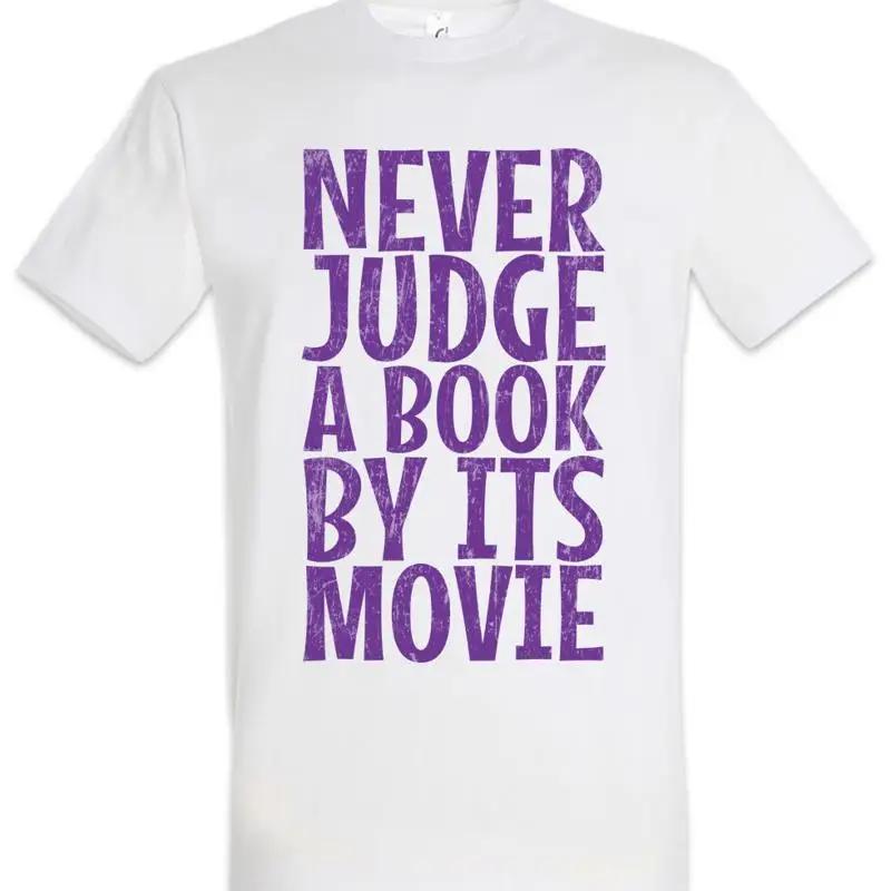 Never Judge A Book By Its Movie T Shirt Cover Fun Bad Adaptations Adaptation