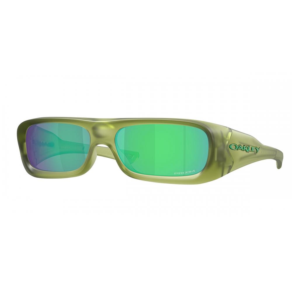 Oakley Unisex-Sonnenbrille Permian 952004 Transparent Matte Fern/59-15-140 beige