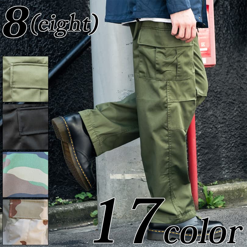 16 Colors US Military BDU Cargo Wide Size M 8(eight) Pants, Type, Olive,