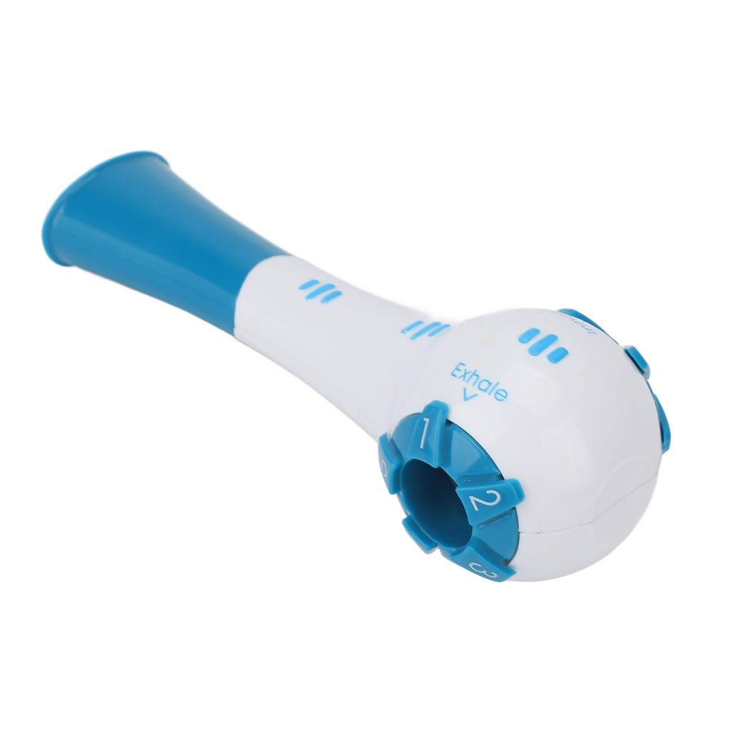 Breathing Exercise Device Portable Lung Trainer Inspiratory Expiratory for Natural Mucus Relief