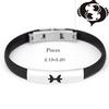 Timeless Constellation Stainless Steel Silicone Bracelets For Men And Women