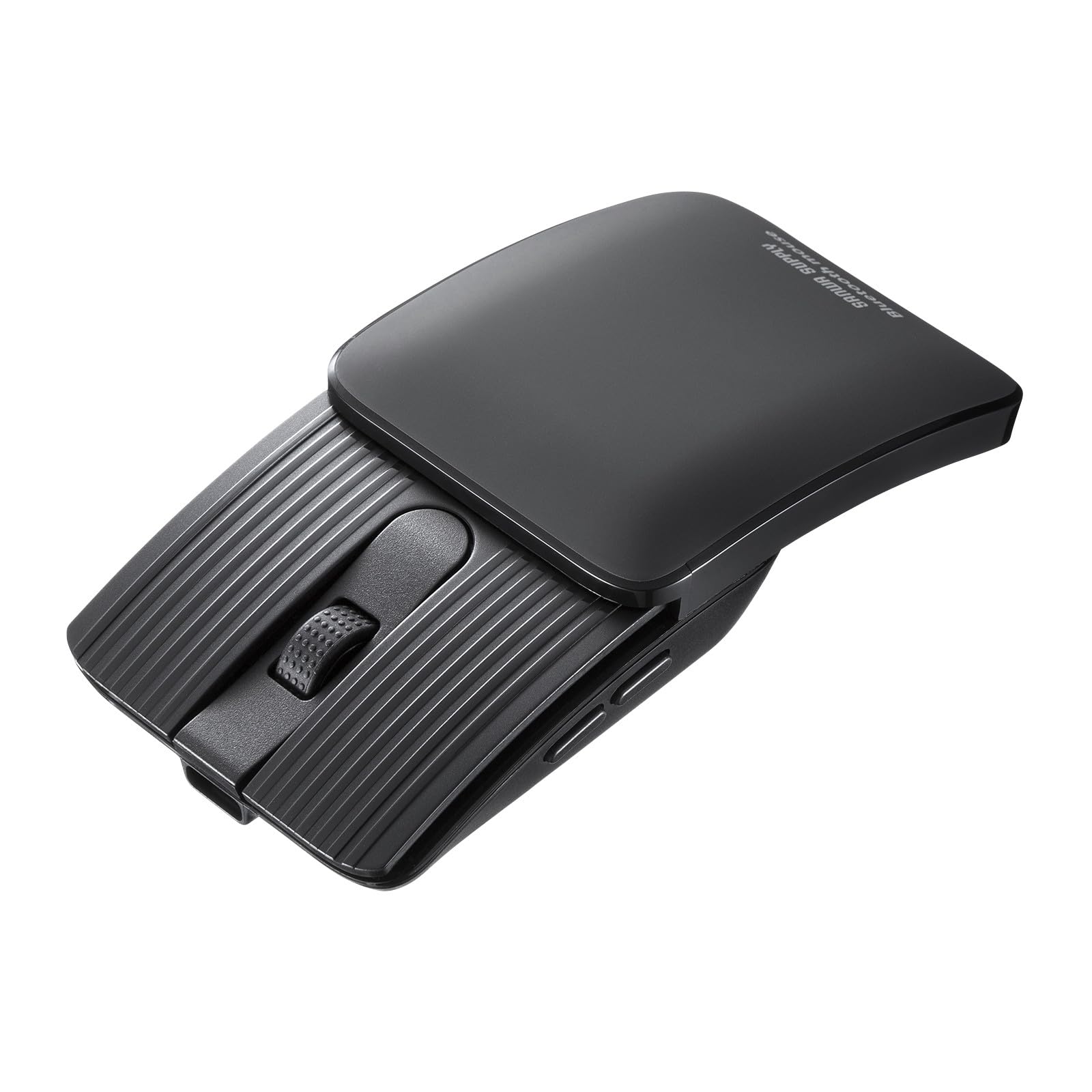 

Sanwa Supply Bluetooth Sliding 5 Mouse, Compact, Design, Buttons, Quiet, Rechargeable, Black, MA-BBS526GY сірий колір