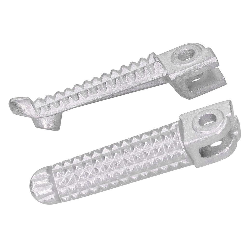 Motorcycle Foot Pegs Direct Replacement with 8 Accessories Foot Pegs Metal Material Abrasion Resistant