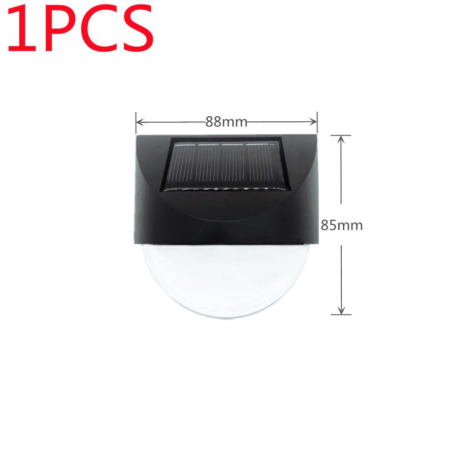 

Светодиодный солнечный светильник для палубы, светильник для ограждения, уличные светильники для сада, уличные светильники для лестниц, водонепроницаемые, подходят для парков и сообществ white light