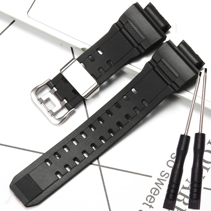 Harz-Uhrenarmband Passend für Casio GW9400 G-9300 Ersatz Schwarz Sport Wasserdichtes Armband GW 9400 Stahl-Lünette Zubehör