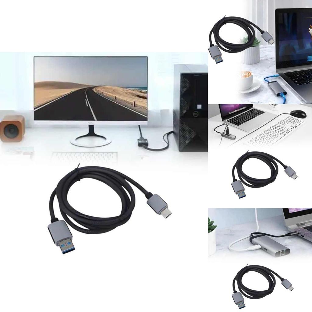 Data Cable Braided Charging Cord With Fast Charging For Smartphone And Tablet Use