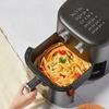 Air Fryer Papper Engångs Kök Bakning Airfryer Mat Non-stick Airfryer Bakpapper Runda Fyrkantiga Air-Fryer Pappersinsatser