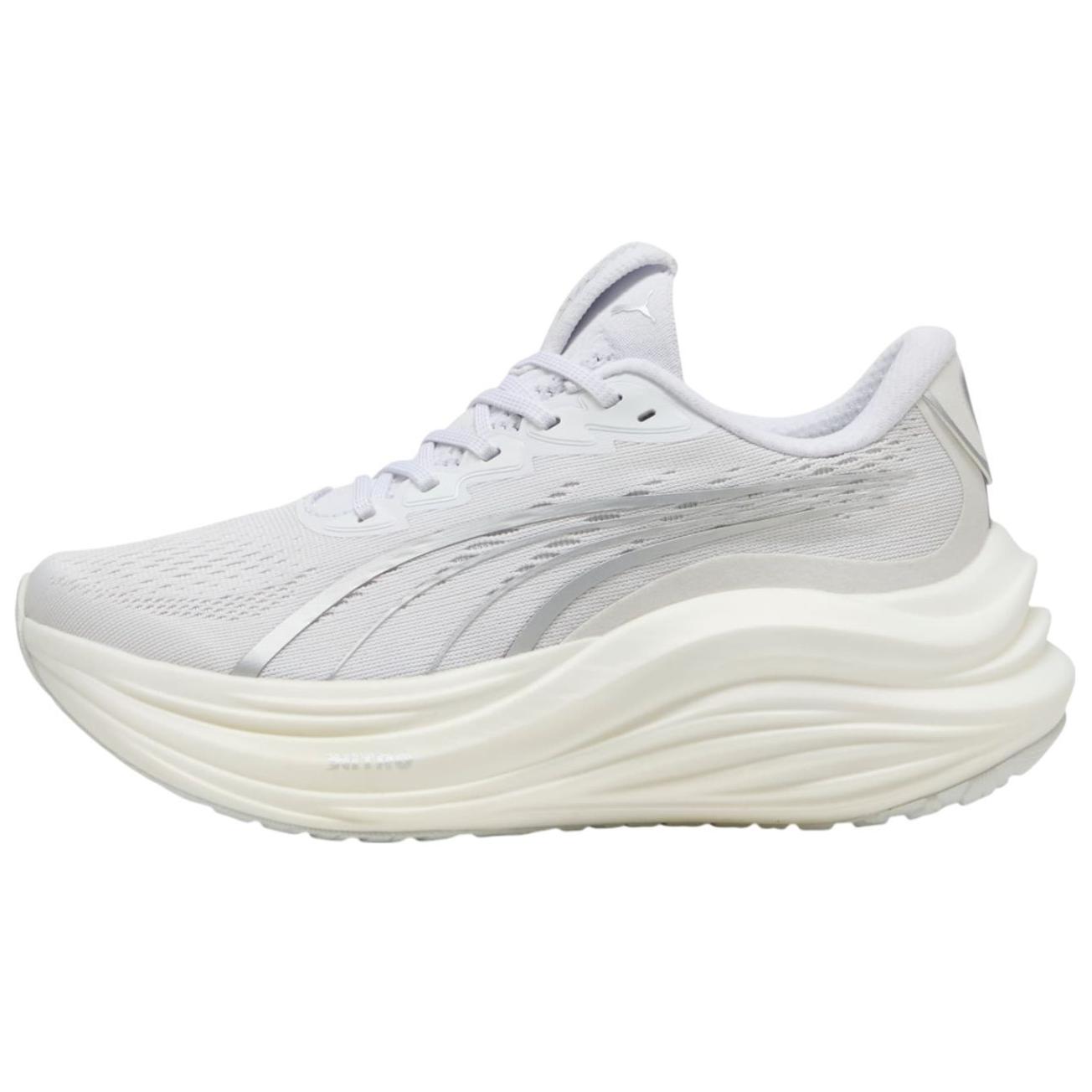 Puma MagMax Nitro White Silver Women Sneakers 310089-06 37