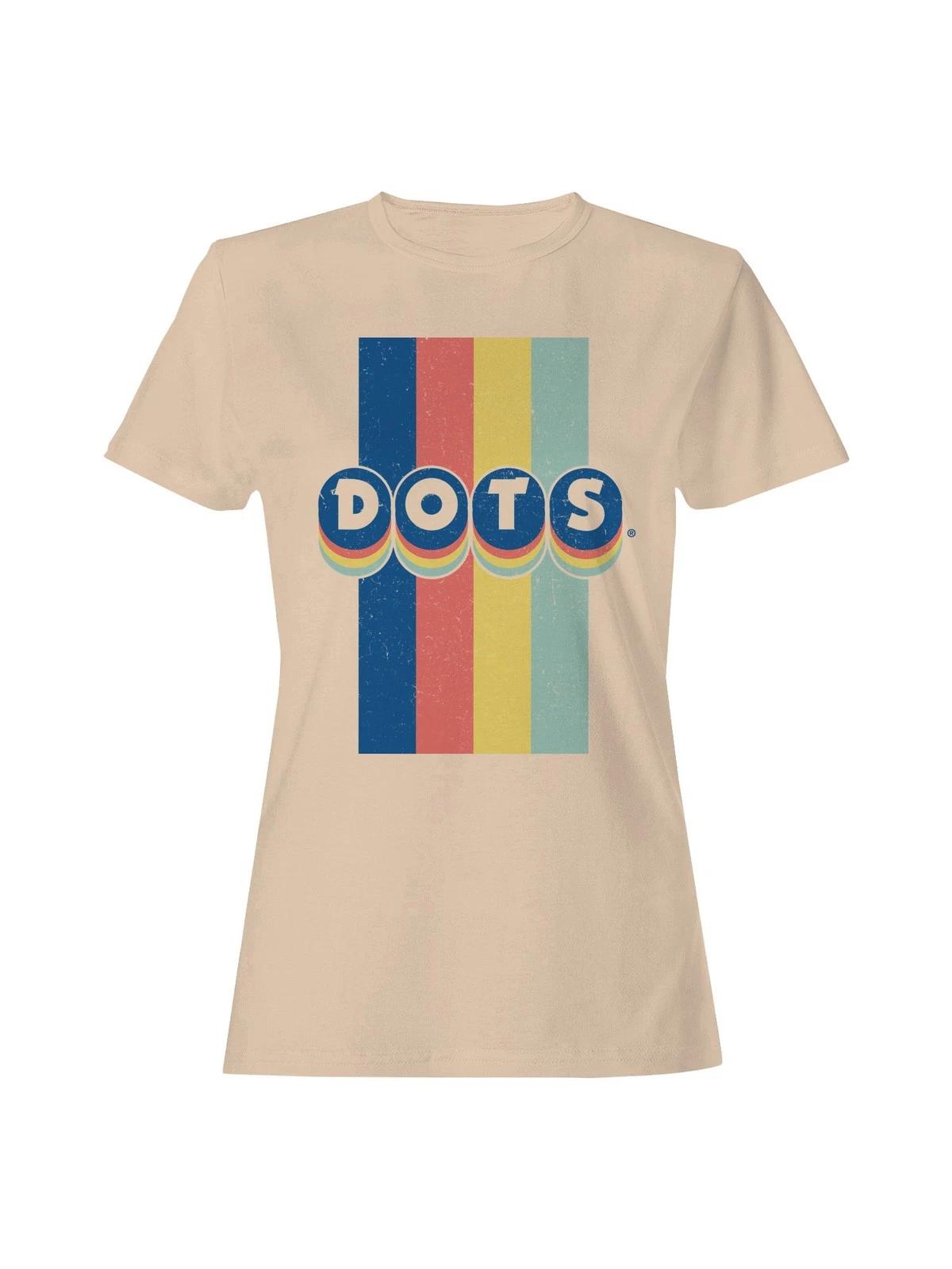 Dots Retro Rainbow Design Women s T-shirt S