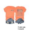 Women's Round Neck Fashion Letter Slogan Printed Top T-Shirt