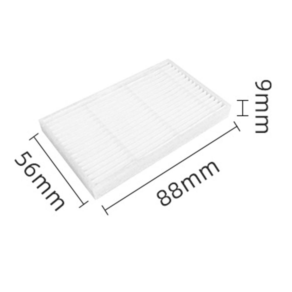 1 Set Side Brush Filter Mop Cloth For Vyzzle D10 For ILIFE V20 For Laresar For L10 For Roidmi Eve For ROOK S Robotic Vacuum