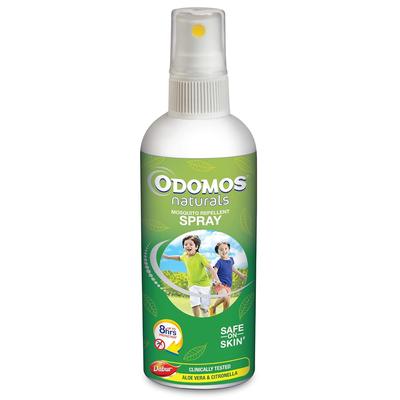 Odomos Naturals Σπρέι Απωθητικό Κουνουπιών 100ml Μακράς Διάρκειας Προστασία