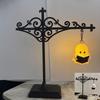 Ghost Pumpkin Bookshelf Lantern Light Warm LED Reading Nook Lamp Nightlight  Bookcase Display
