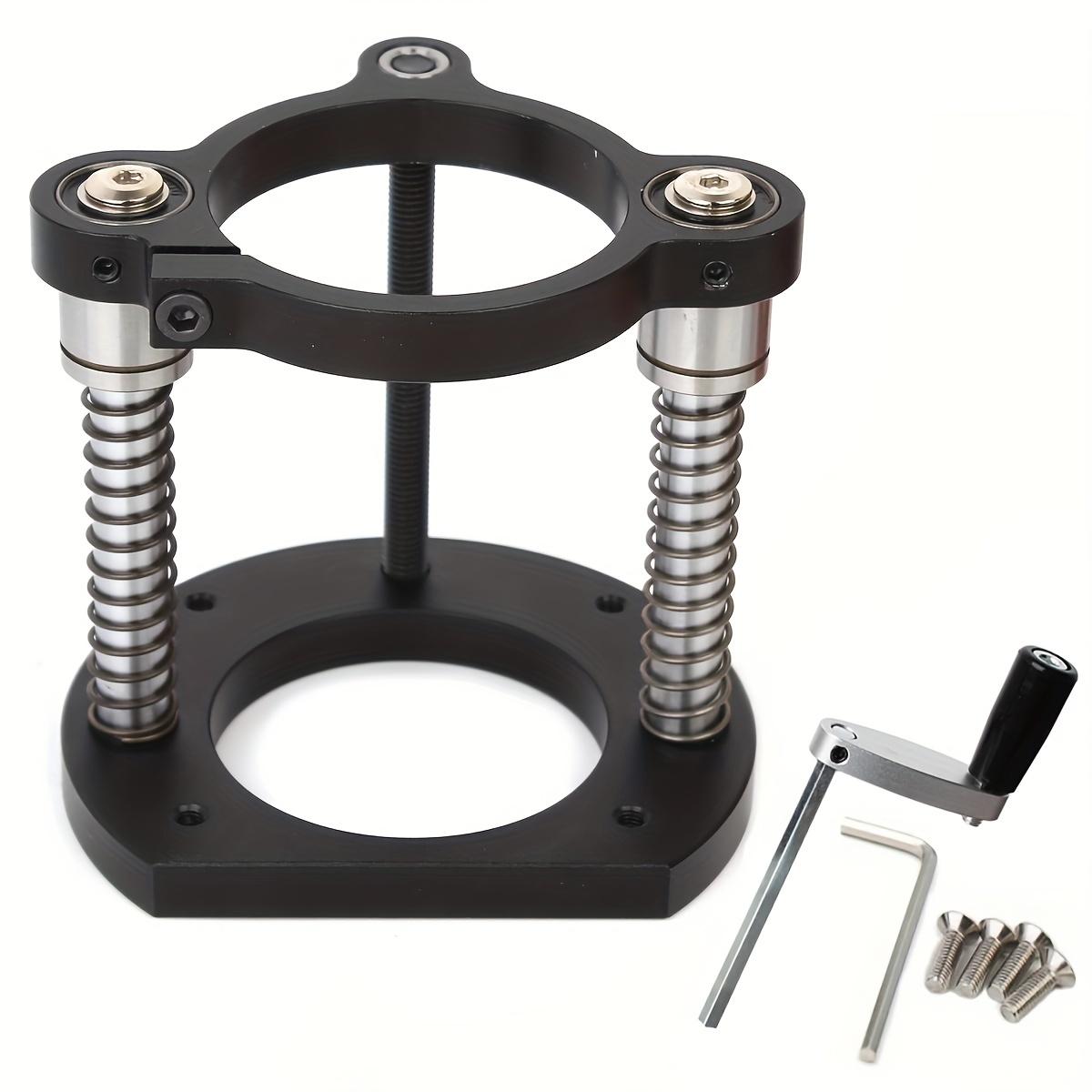 

For 65mm Precision Router Lift For DIY Insert Plate - DIY Workshop Upgrade, Can Achieve Manual Desktop Lifti Woodworking Tool 1pcs чёрный