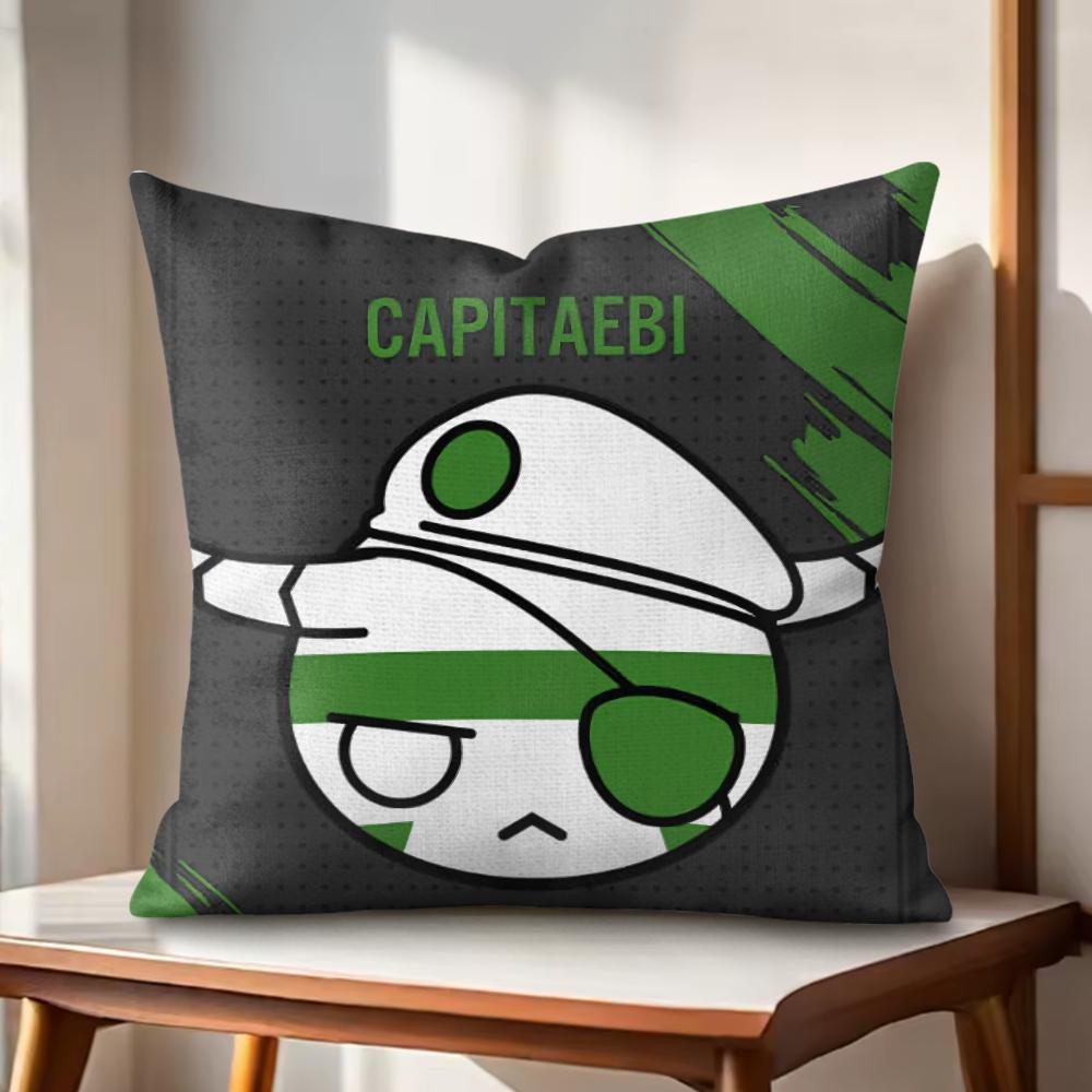Game DDOKKAEBIS Cushion Cover Natural Linen Organic Fabric DoubleSided Printing Couch Pillow Covers Home Decor