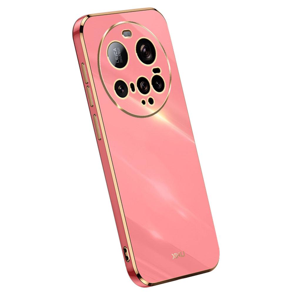 XINLI For Xiaomi 15 Ultra Case TPU Phone Cover with Electroplating Frame