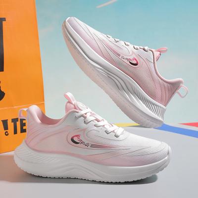 2025 New Sports Shoes Couple Spring Platform Comfortable Running Shoes Student Color Matching Fashion Lightweight Breathable Men's Shoes