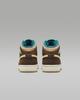 DZ6335-200 Nike GS Air Jordan 1 Mid SE Cacao Wow Ale Brown Twine Luminous Green