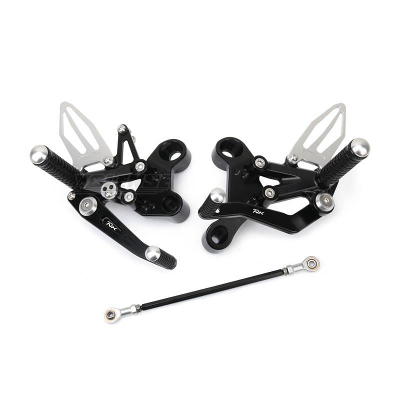 Motorcycle Accessory CNC Footrests Rearset Rear Footpeg Foot Rests For 800NK 800 NK 2023 2024 2025