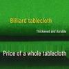 Professional Double-Sided Billiard Table Felt