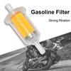 8mm Motorcycle Oil Filter Inline Gas Fuel Filter Motorbikes Scooter Fuel Filters Tools for Street Dirt Bike Motorbike ATVGood product