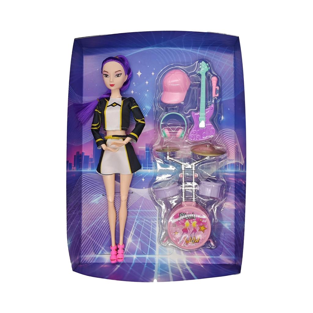 Fashionable Plastic Doll Figures Collection With Unique Stylish Outfits And Colorful Hairstyles Perfect Gift For Kids To And Creat