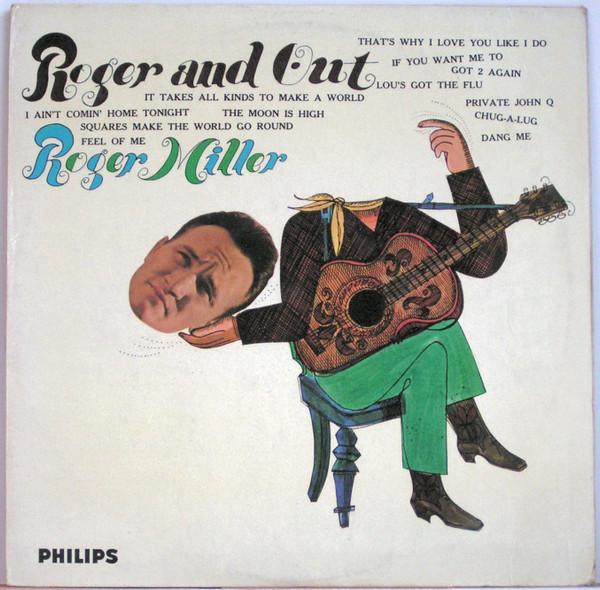 

LP Record ROGER MILLER - Roger And Out BL7667 Philips 1965 UK Folk Used