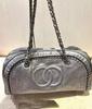 New Niche Denim Simple Bowling Underarm Chain Crossbody Portable Crossbody Bag Shoulder Bag Women's Bag