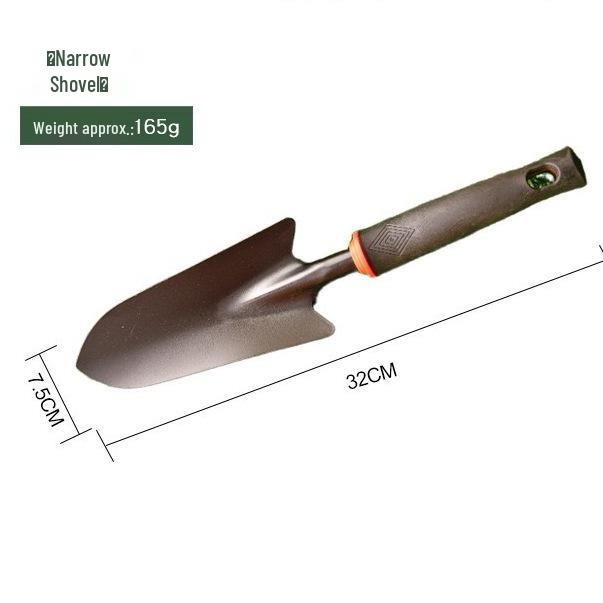 Seashore Gardening Tool Set: Shovel, Hoe, Rake for Planting Flowers & Succulents – Durable High Hardness Tools