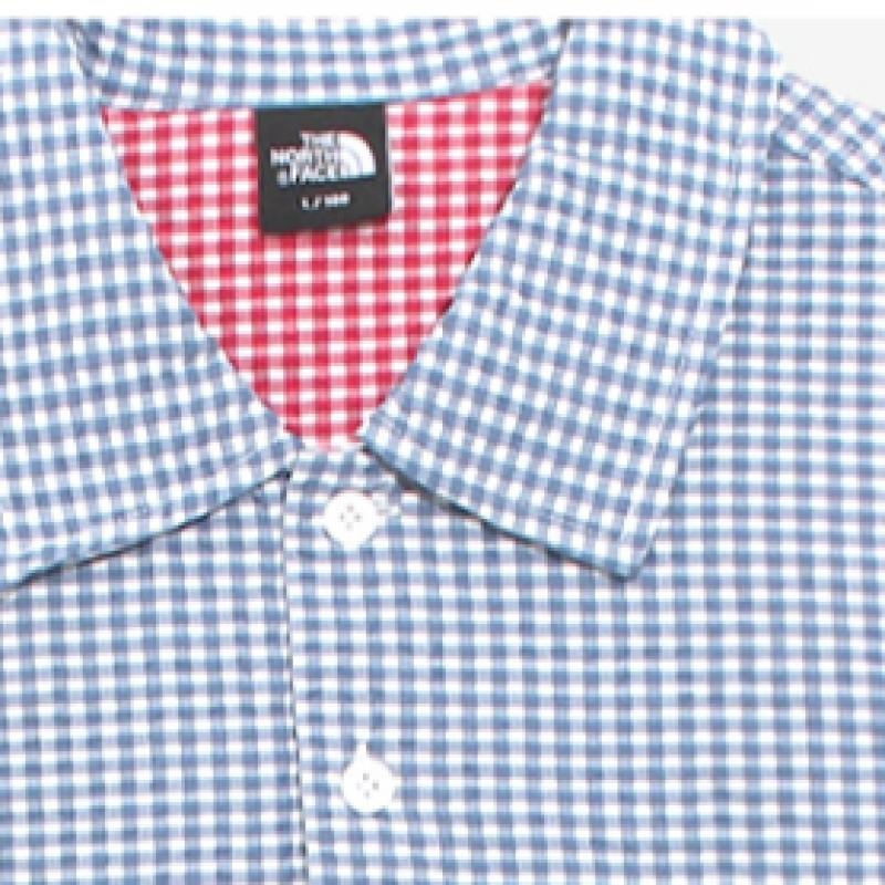 The North Face Men S Traveller Check Short Sleeve Shirt