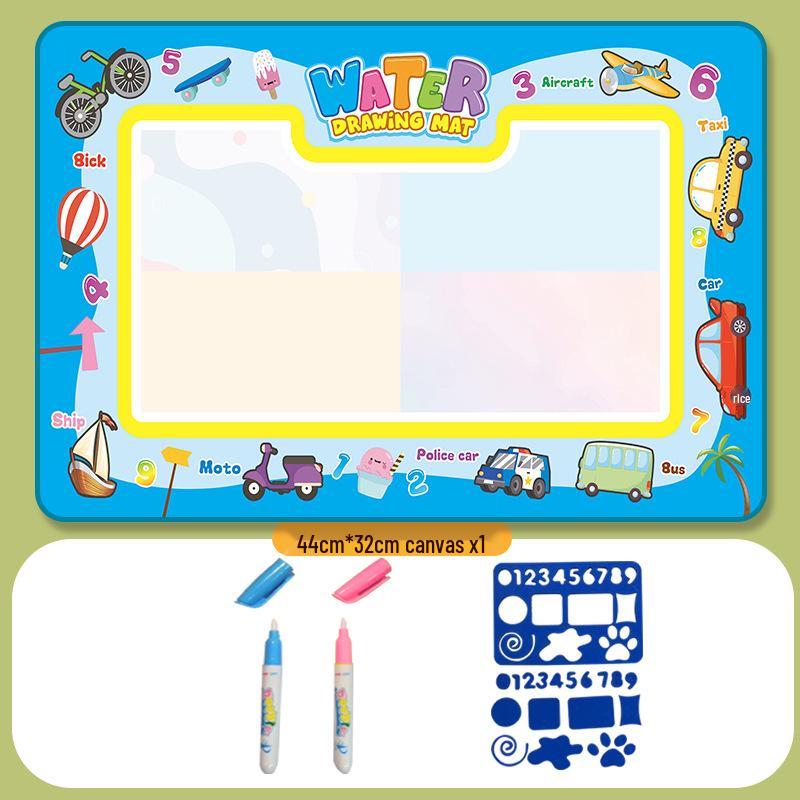 Magic Water Canvas: Children's Educational Drawing & Doodle Mat Easel