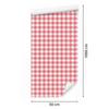 Wallpaper Fabric Pattern Coral and White, Harmonious Arrangement 50x1000