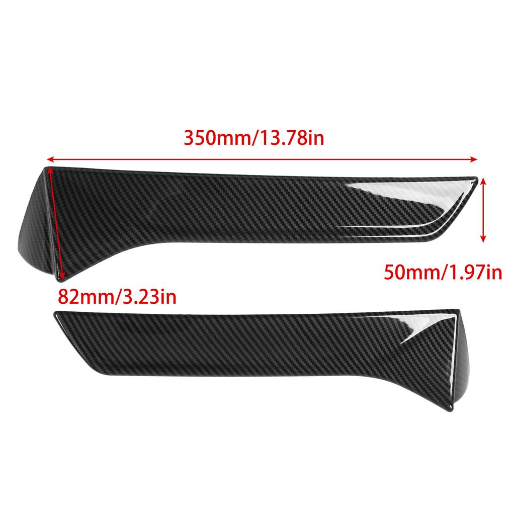 2 BUC Spoilere Laterale Lunetă Spate Ornamente Exterioare Stânga Dreapta Înlocuire pentru SEAT LEON 5F FR Mk3 MK3.5 2013‑2025