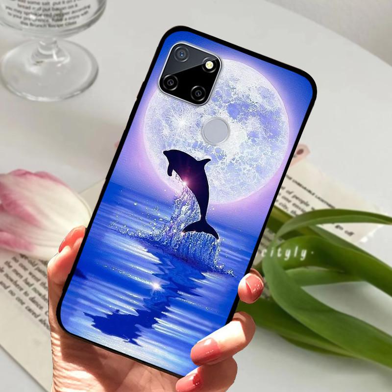 For Realme C25s C25 Case Silicone Soft TPU Cool Phone Cover for Realme C21 C21Y C25 C25s Cases RealmeC25 C 25S C 21 Funda Capa