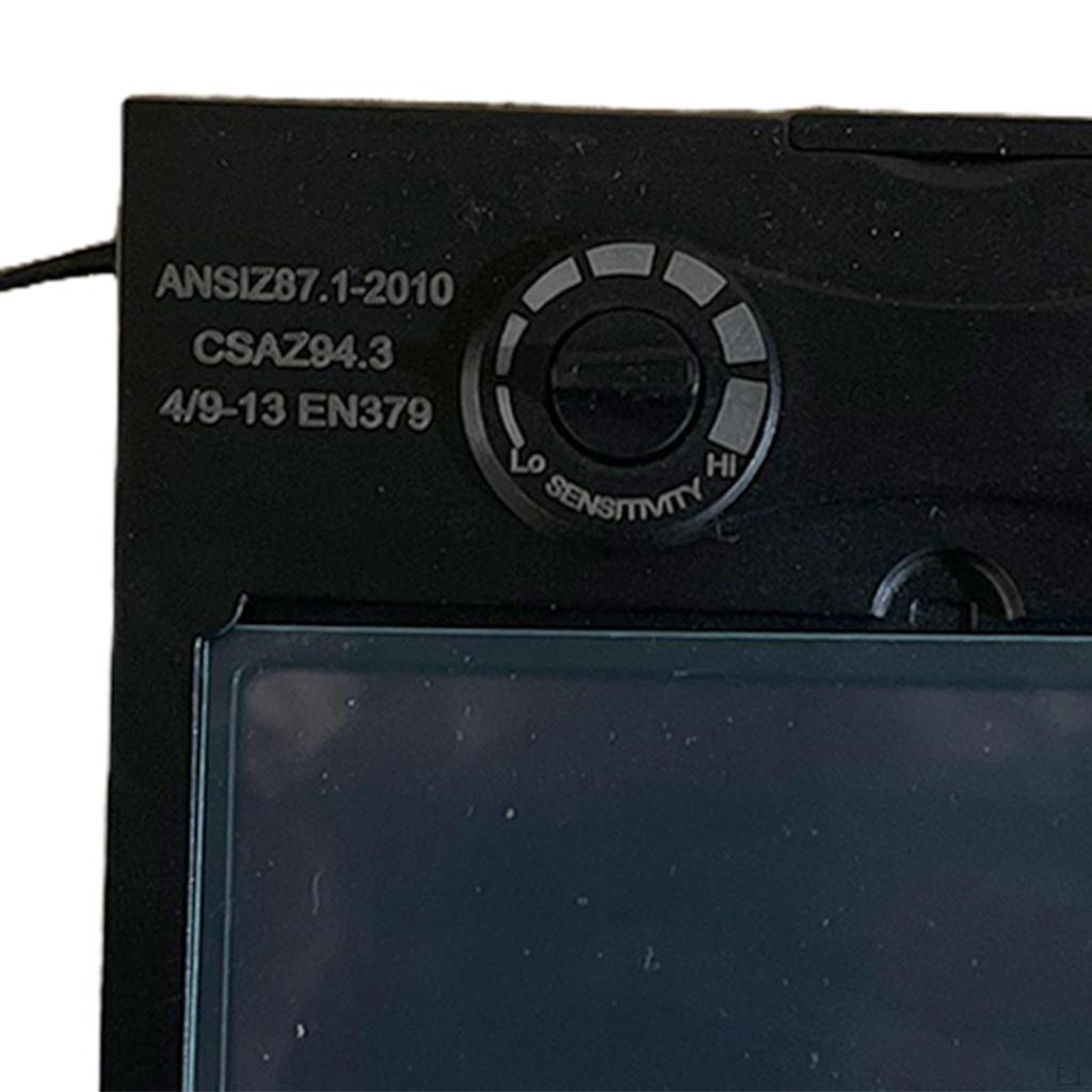 Güneş Enerjili Otomatik Karartma Kaynak Lensi, Kaynak için Güçlendirilmiş Dayanıklı Gözlükler,