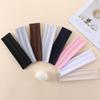 7cm Wide Headband for Women & Men, Solid Color Sports Sweatband